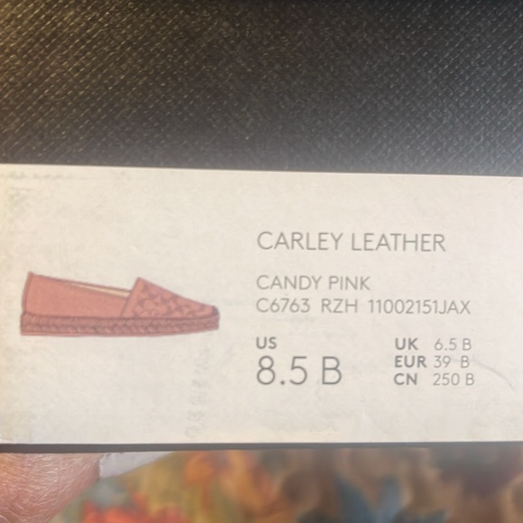 COACH Carley Espadrille,
Candy Pink, Size 6.5 - Picture 9 of 9